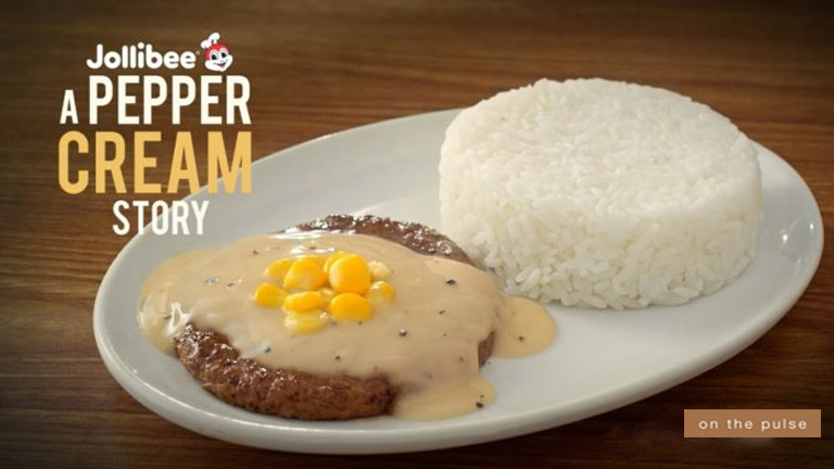 Pepper Cream Burger Steak