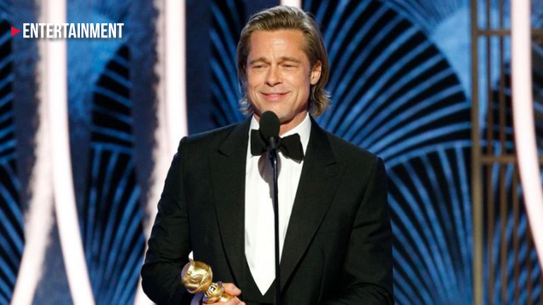 Brad Pitt wins his 2nd Golden Globe