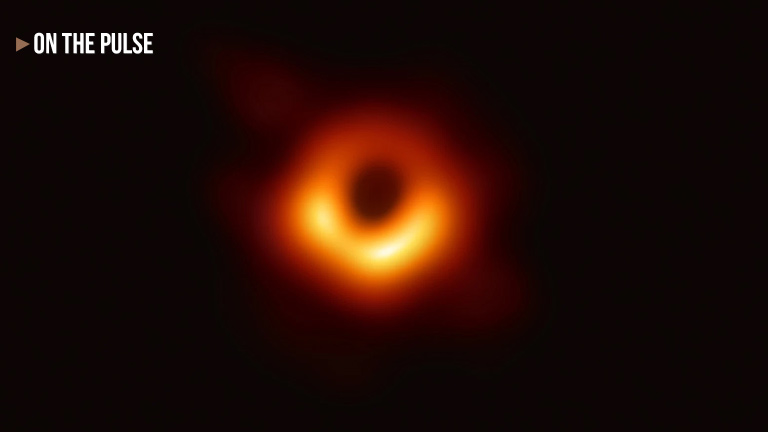 black hole firs picture