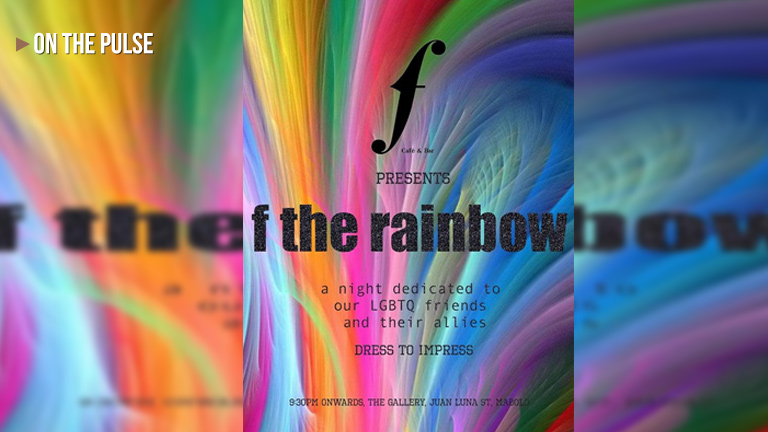 F the Rainbow F Café & Bar LGBTQ themed party