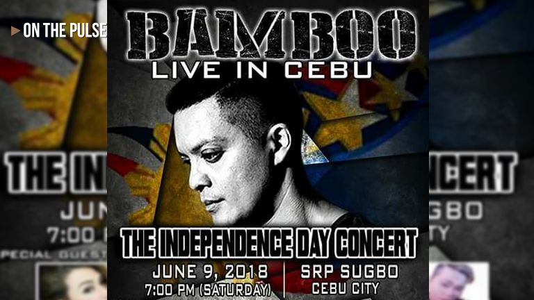 Bamboo Live in Cebu june 9