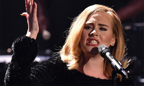 Adele yells at fan to stop filming her concert