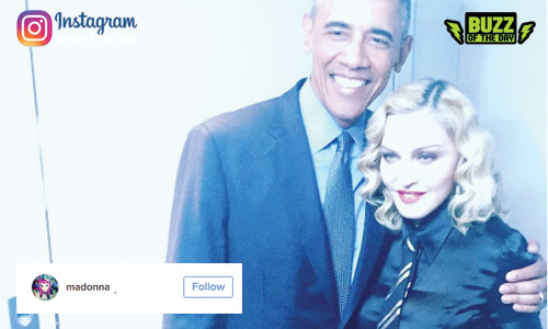 Madonna Met Barack Obama