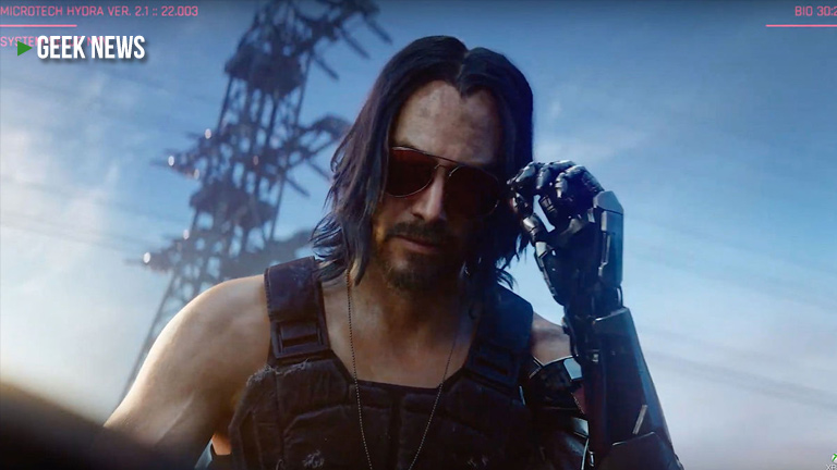Keanu Reeves E3 Trailer Cyberpunk 2077