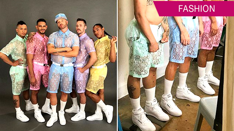 Lace Shorts For Men Are The Latest Fashion Trend