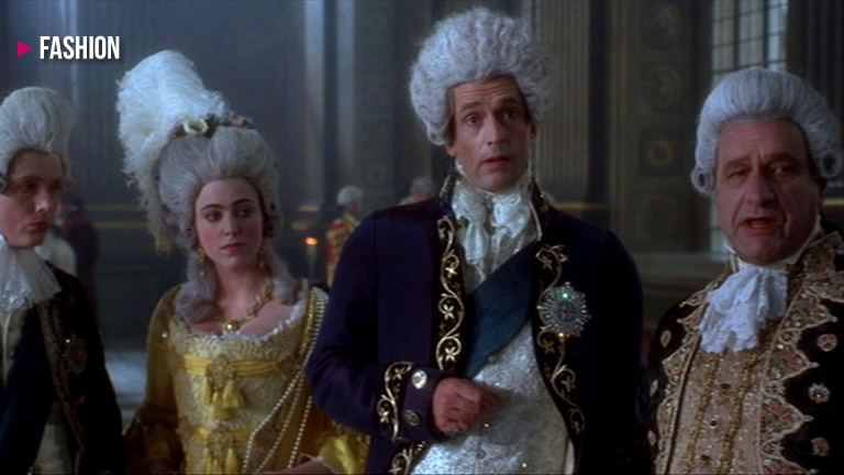 ridiculous powdered wigs became a fashion trend