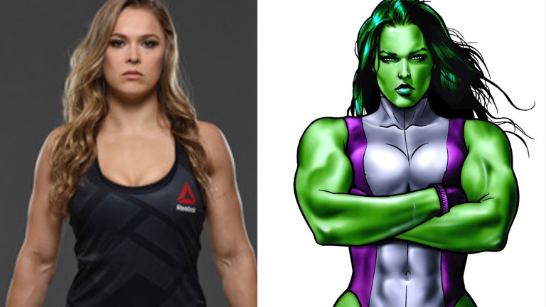Ronda Rousey as She-Hulk