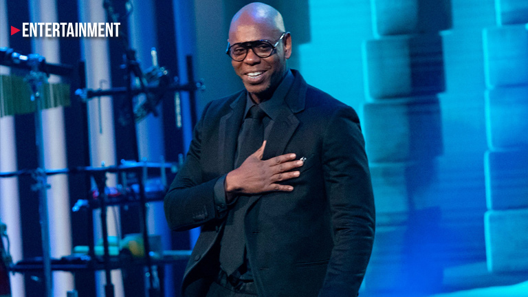 Dave Chappelle accepts the Mark twain Prize for American Humor