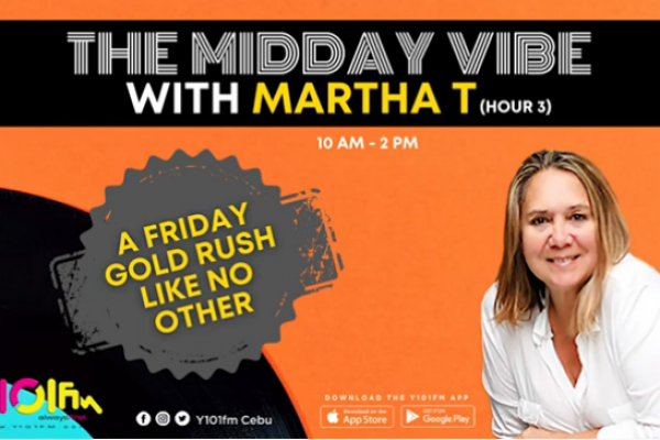 FRIDAY GOLD RUSH - THE MIDDAY VIBE with MARTHA T(HOUR 3)